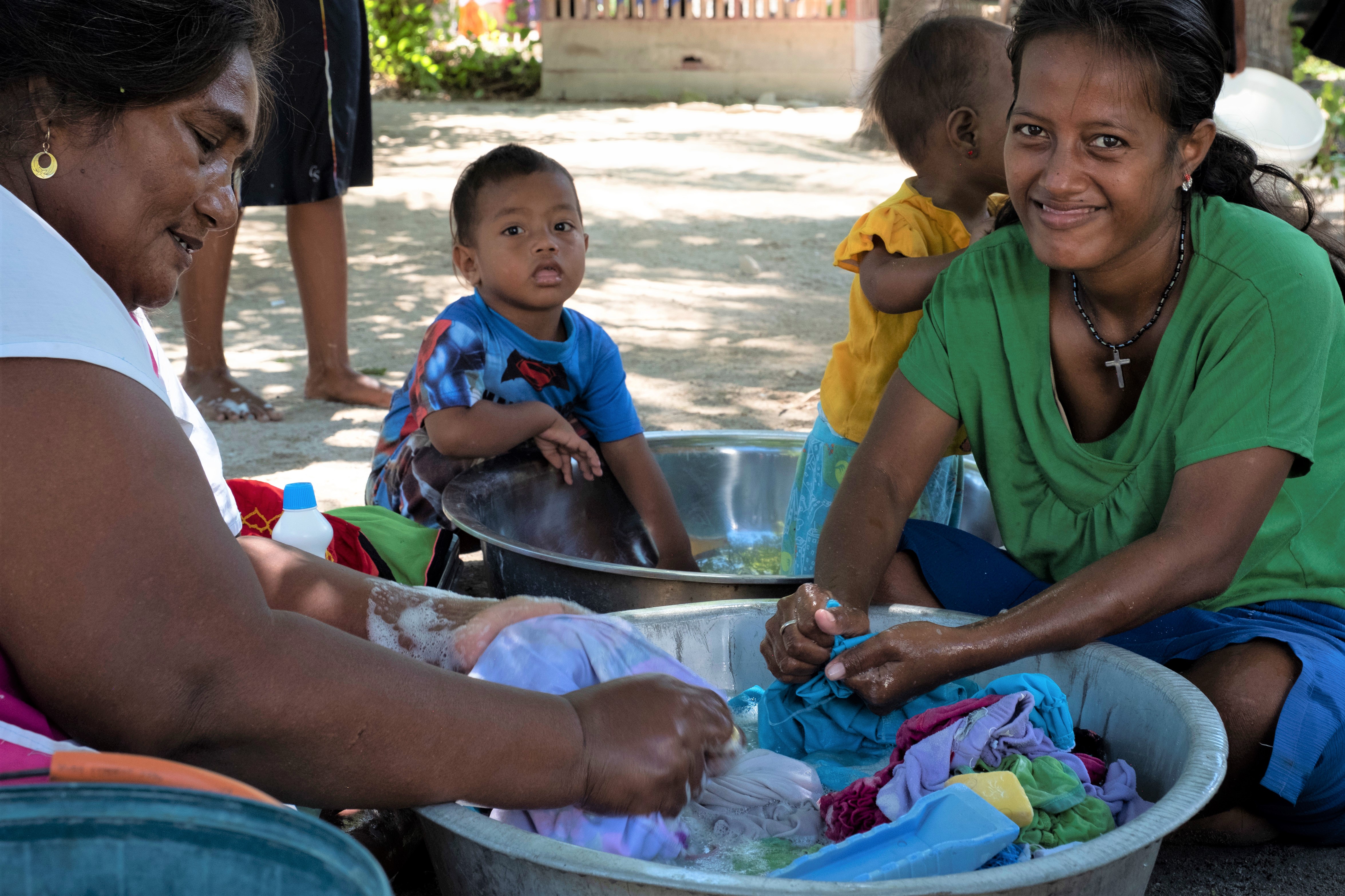 Community water access project in Kiribati. Credit Small Grants Programme Kiribati 2