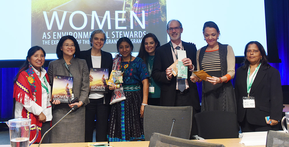 WOMEN AS ENVIRONMENTAL STEWARDS AT GEF