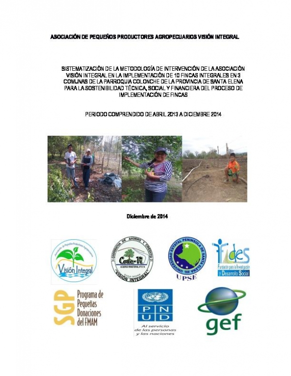 Evaluation of project Vision Integral - SGP Ecuador