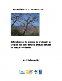 Evaluation of project lignum oil - SGP Ecuador