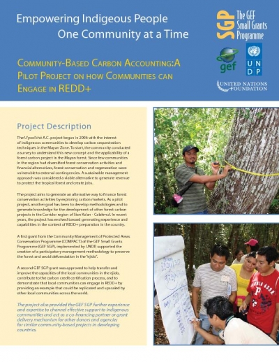 Communities and REDD+