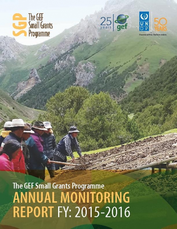 Small Grants Programme Annual Monitoring Report 2015 - 2016