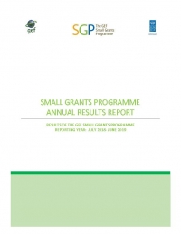 The GEF Small Grants Programme Result Report 2018 - 2019