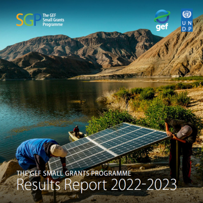 GEF SMALL GRANTS PROGRAMME ANNUAL MONITORING REPORT 2022 - 2023 (SUMMARY INFOGRAPHIC)