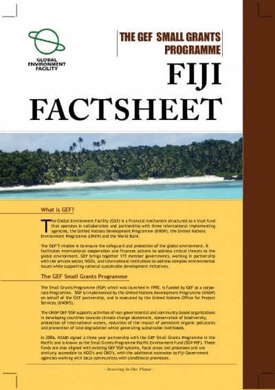 Fact Sheet 2009