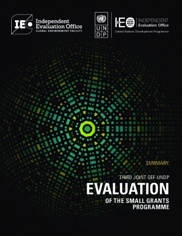 Third Joint GEF-UNDP Evaluation of the Small Grants Programme  - Illustrated Summary