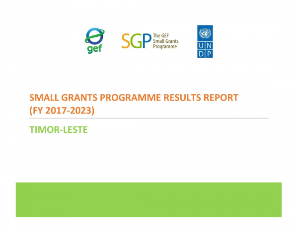 Timor-Leste Results Report (FY 2017-2023)