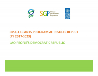 Lao Results Report (FY 2017-2023)