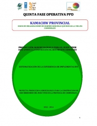 Evaluation of project Kamachw - SGP Ecuador