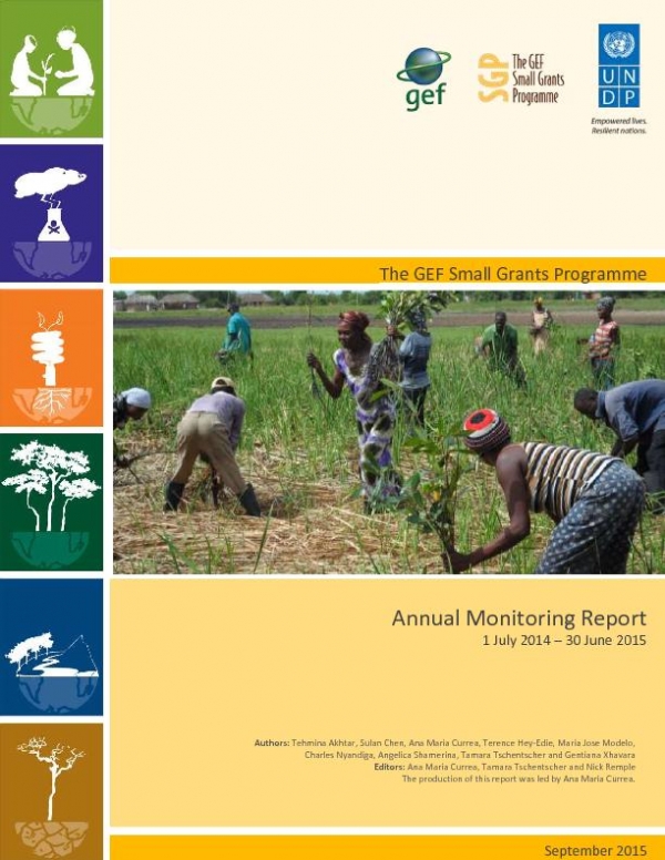 Small Grants Programme Annual Monitoring Report 2014-2015