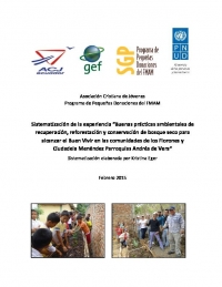 Evaluation of project ACJ - SGP Ecuador