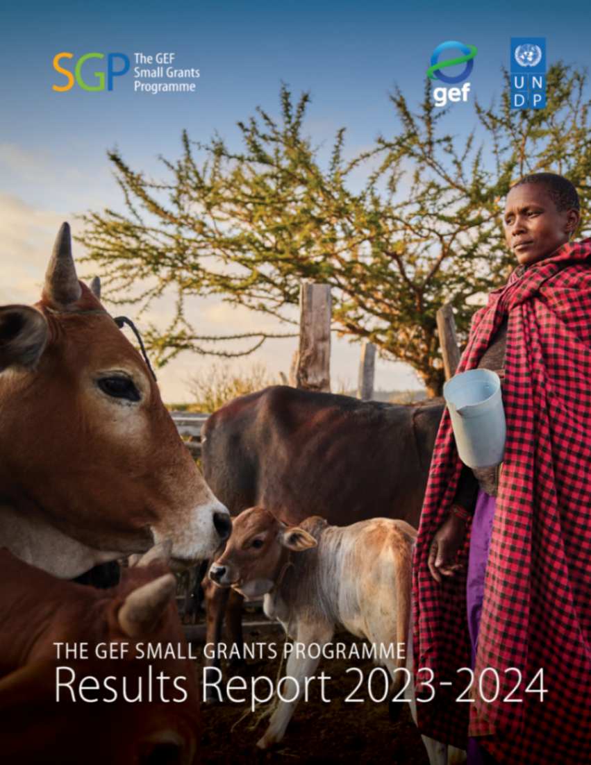 GEF SMALL GRANTS PROGRAMME ANNUAL MONITORING REPORT 2023 - 2024 (SUMMARY INFOGRAPHIC)